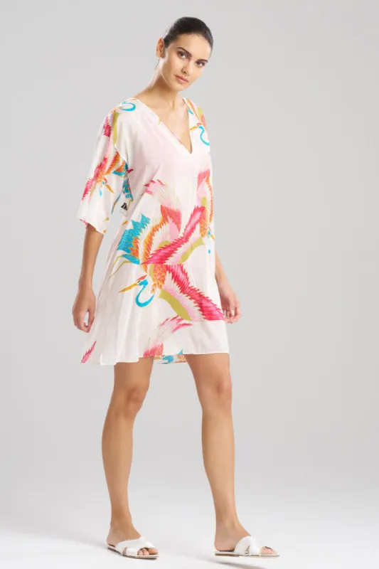 Crane Cotton Silk Sheer Tunic sold by Natori