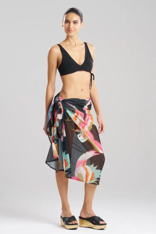 Crane Mesh Sheer Pareo sold by Natori