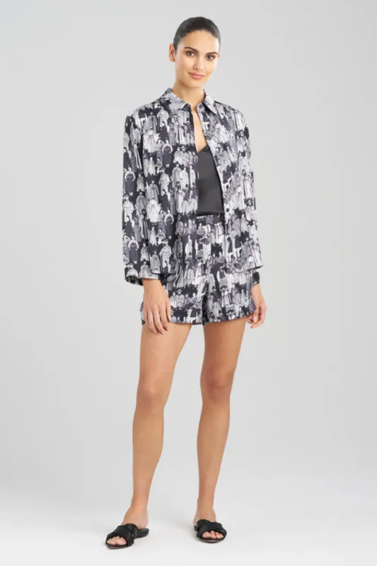 Dynasty Button Front Top sold by Natori