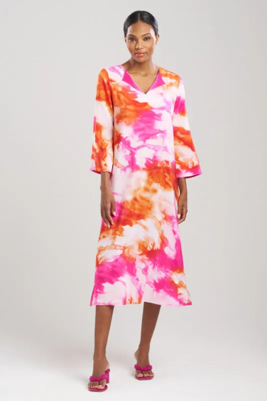 Biarritz Silk Caftan sold by Natori