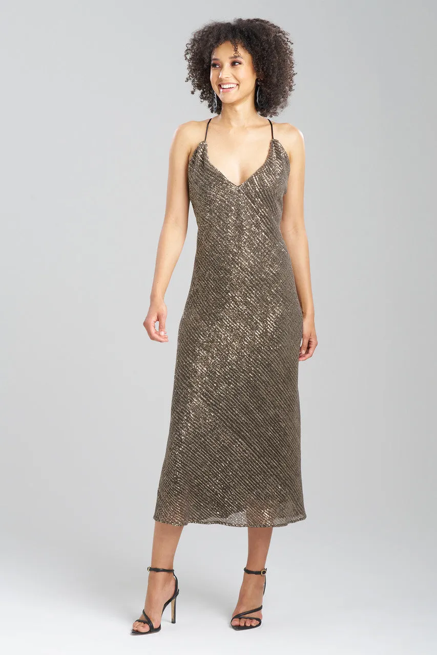 Couture All Over Sequins Open Back Slip Dress sold by Natori product image thumbnail 2