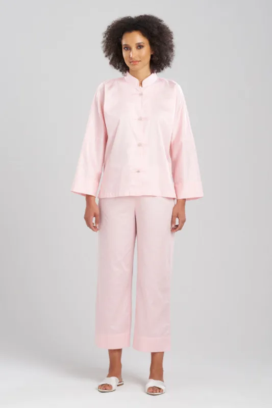 Cotton Sateen Essentials Mandarin PJ sold by Natori