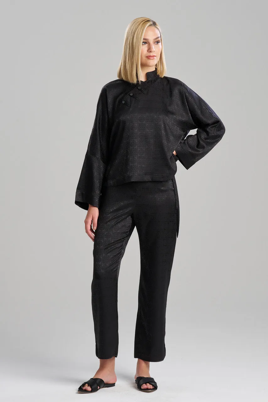 Infinity Jacquard Mandarin Button PJ sold by Natori product image thumbnail 3