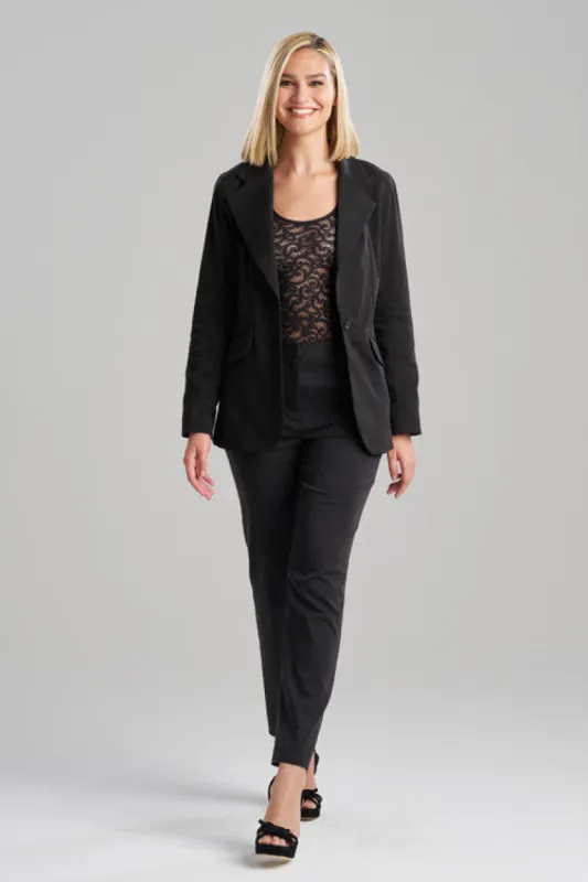 Cotton Chino Blazer sold by Natori