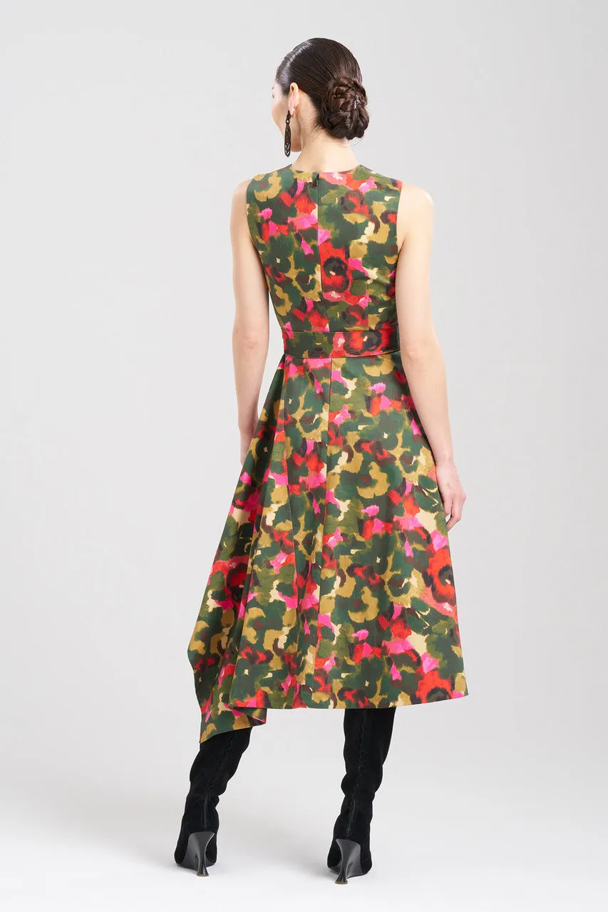Floral Asymmetrical Boat Neck Dress sold by Natori product image thumbnail 3