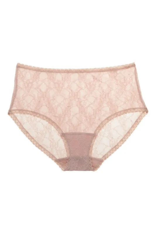 Bliss Allure One-Size Lace Full Brief sold by Natori