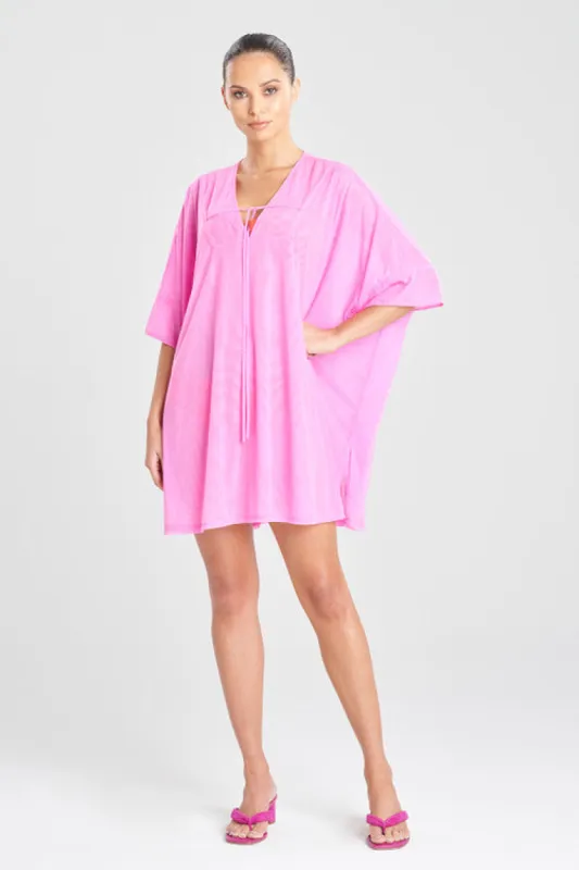 Heleneca Mesh Wedge Short Caftan sold by Natori