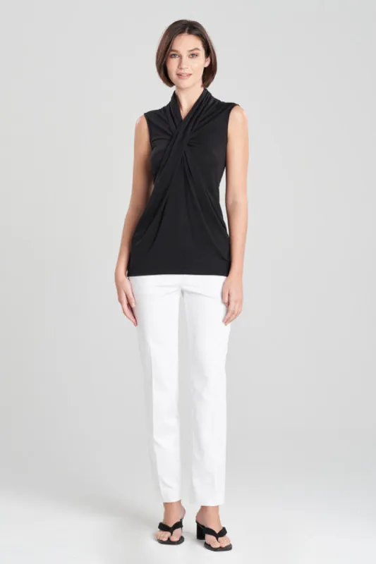TENCEL™ Jersey Crossover Top sold by Natori