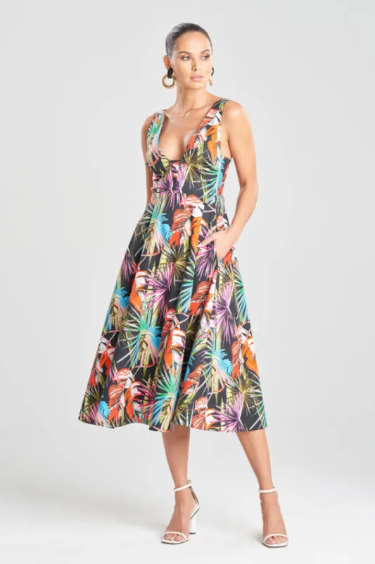 El Nido Cotton Poplin Dress sold by Natori