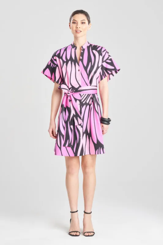 Nagashi Cotton Chino Belted Shirtdress sold by Natori