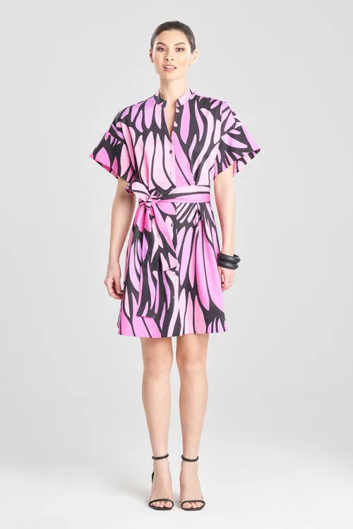 Nagashi Cotton Chino Belted Shirtdress sold by Natori