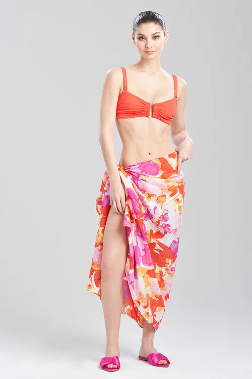 Suisai Getaway Cotton Gauze Pareo - fuchsia sold by Natori