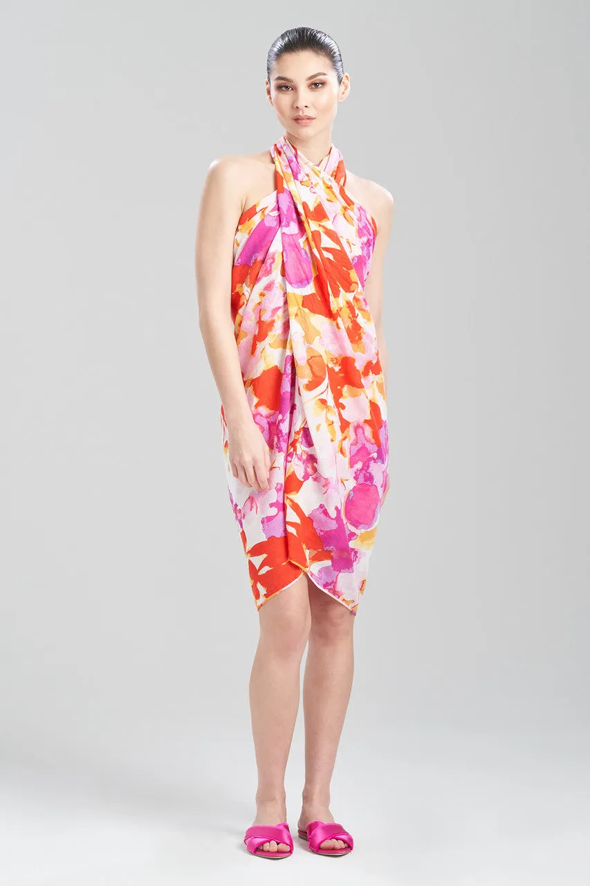 Suisai Getaway Cotton Gauze Pareo - fuchsia sold by Natori product image thumbnail 3