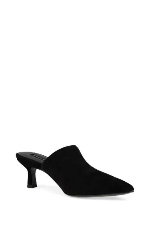 Ine Suede Mule Heel sold by Natori