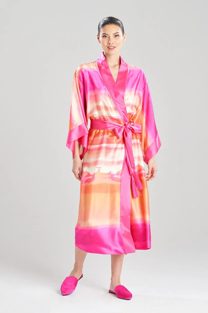 Minako Long Silk Robe sold by Natori product image thumbnail 2