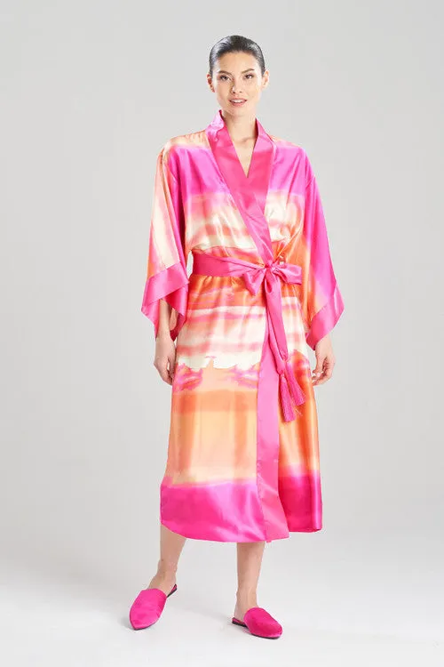 Minako Long Silk Robe sold by Natori product image thumbnail 4