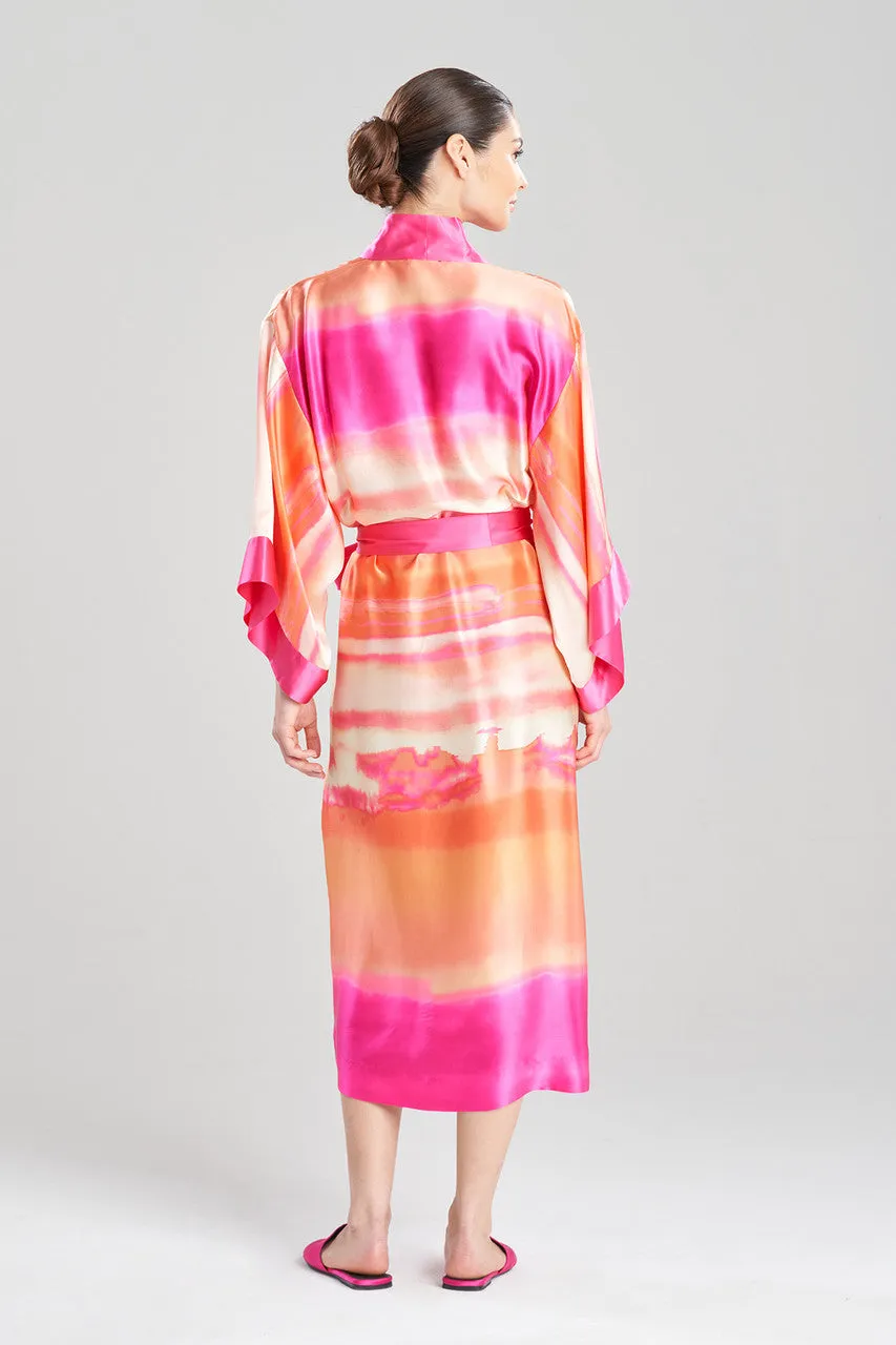 Minako Long Silk Robe sold by Natori product image thumbnail 3