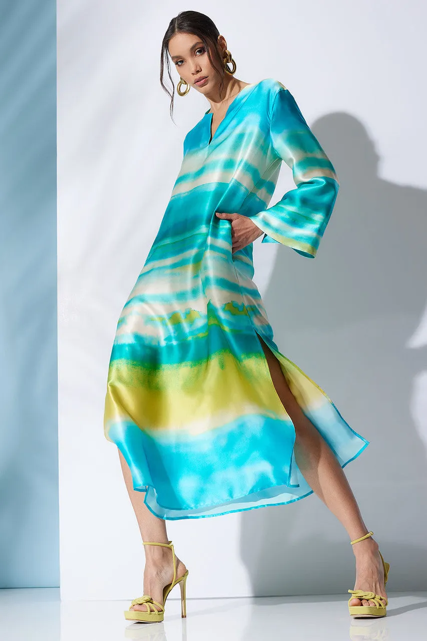 Minako Silk Caftan sold by Natori product image thumbnail 5