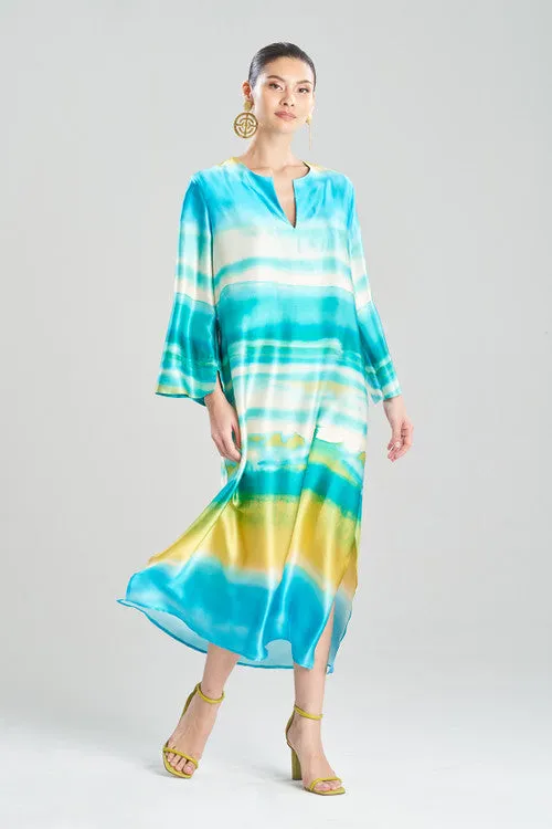 Minako Silk Caftan sold by Natori