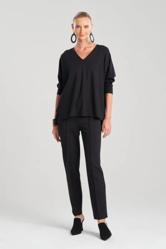 Light Weight Ponte V-Neck Tunic sold by Natori