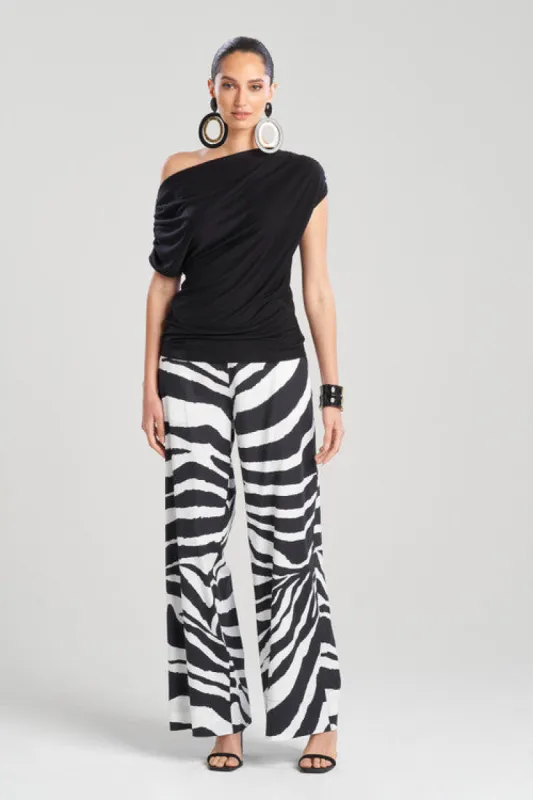 Tencel™ Asymmetrical Drape Top sold by Natori