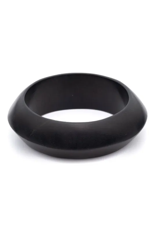 Buffalo Horn Thin Bangle sold by Natori