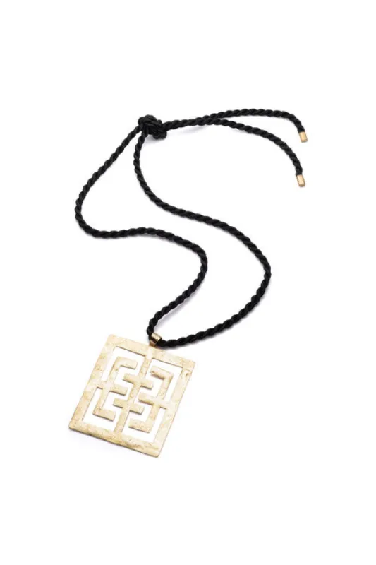 Gold Plated Brass Necklace sold by Natori