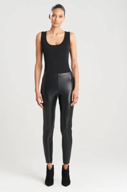 Leatherette Leggings sold by Natori