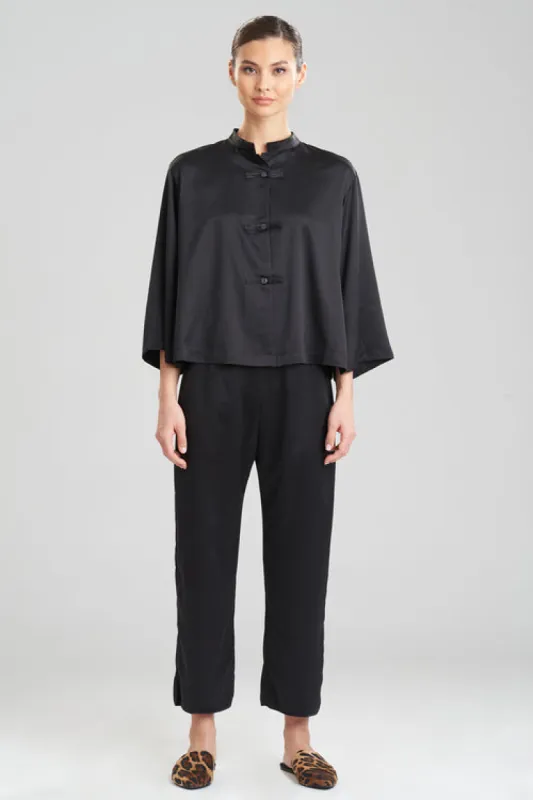Feathers Satin Essentials Mandarin PJ made by Natori
