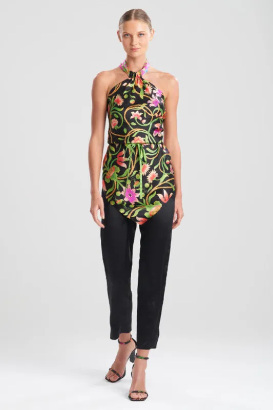 Kamakura Silk Scarf Top sold by Natori