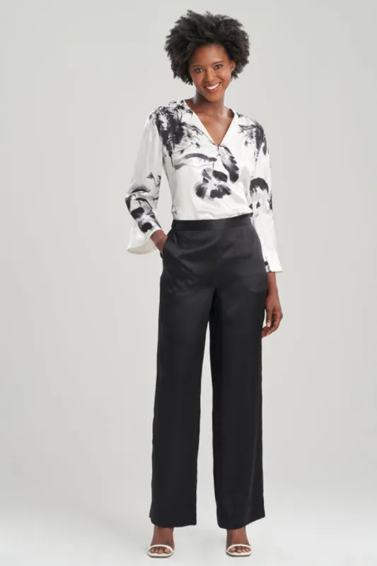 Key Essentials Silk Wide Leg Pants sold by Natori