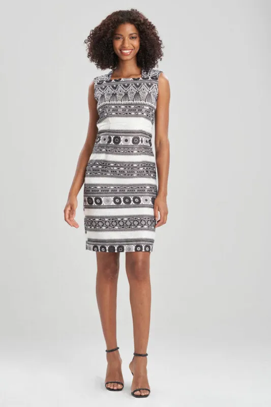 Le Souk Jacquard Sheath Dress sold by Natori