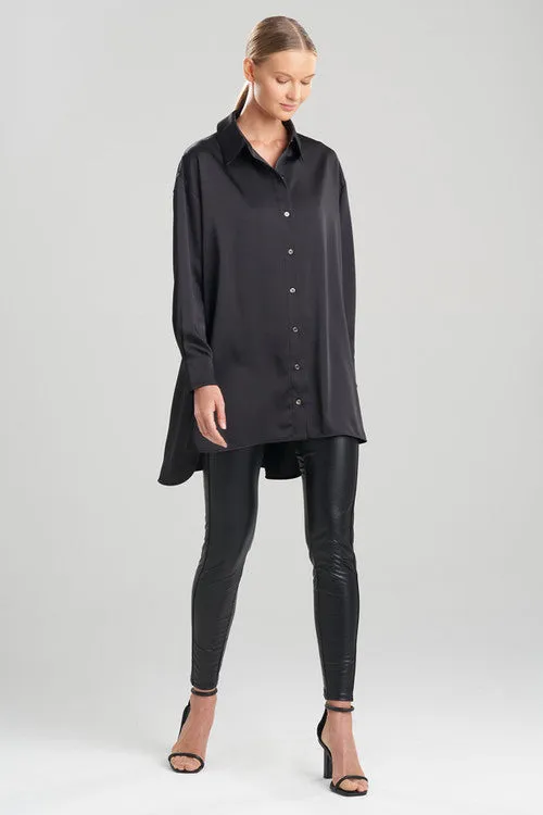 Luxe Charmeuse Shirt sold by Natori