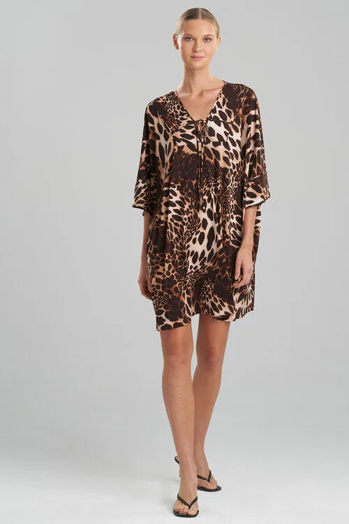 Leopard Jersey Cover-Up sold by Natori