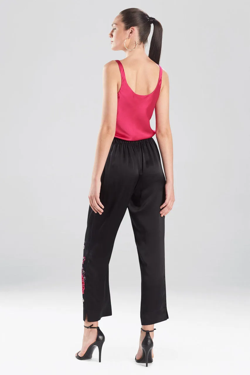 Kashmir Silk Embroidery Pants sold by Natori product image thumbnail 4