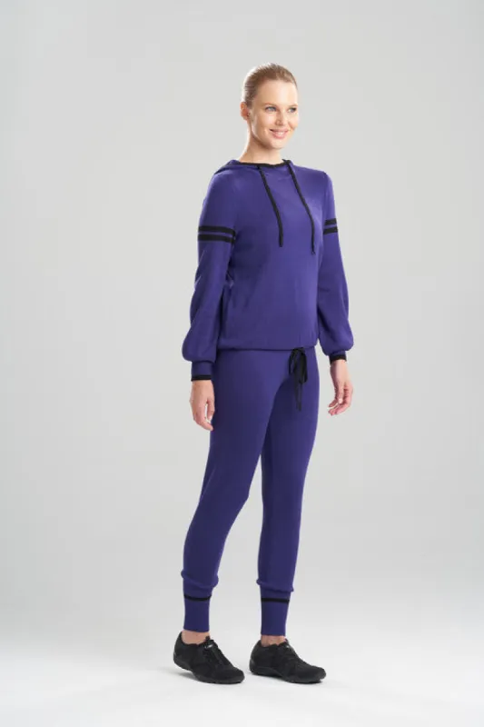 Retreat Sweater Knit Meet/Greet Hoodie sold by Natori