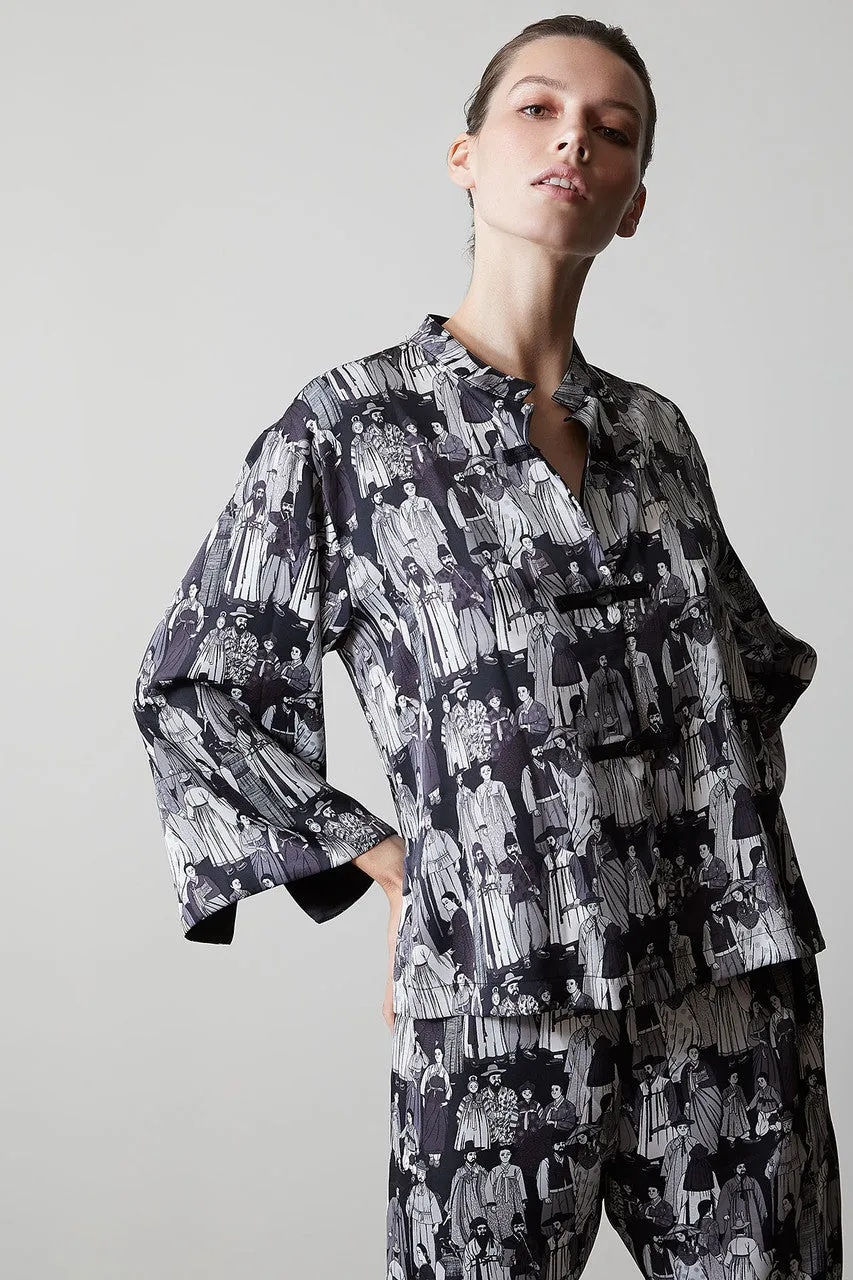 Dynasty PJ - Black sold by Natori product image thumbnail 2