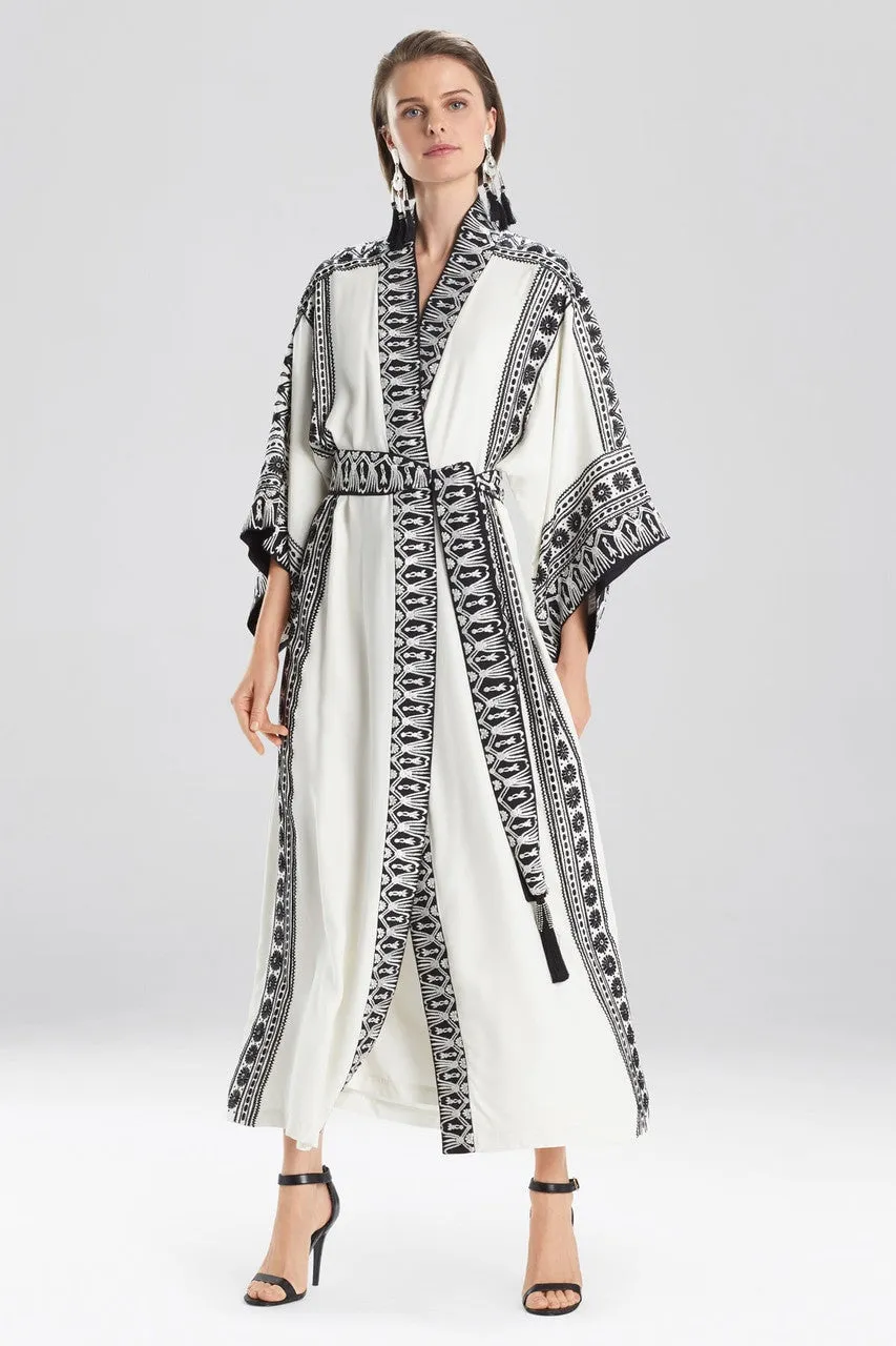 Couture Le Souk Embroidery Robe sold by Natori product image thumbnail 3