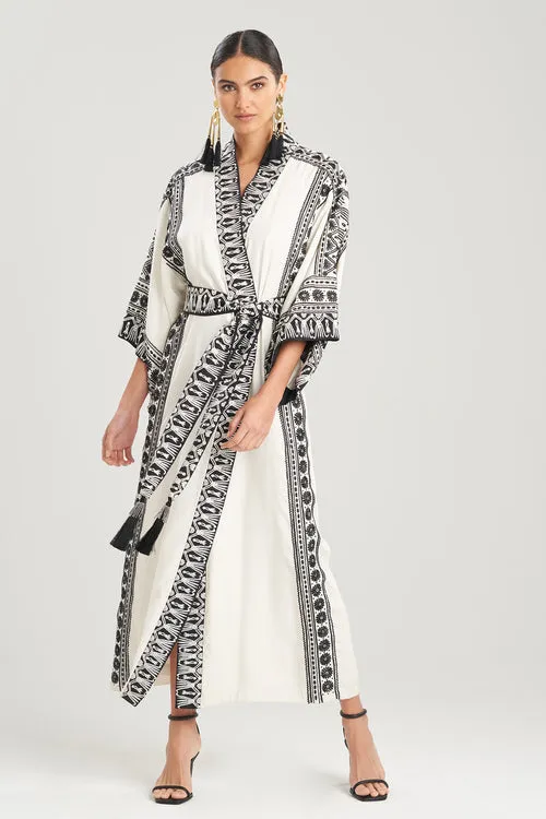 Couture Le Souk Embroidery Robe sold by Natori