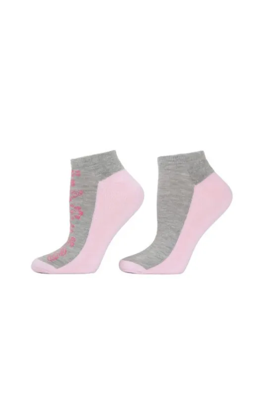 Floral Striped Socks - 2 Pair Pack sold by Natori