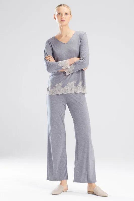 Luxe Shangri-La TENCEL™ Long Sleeve PJ sold by Natori
