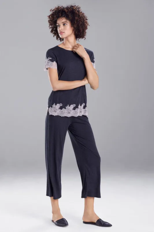 Luxe Shangri-La TENCEL™ Short Sleeve PJ Basics sold by Natori