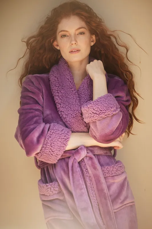 Plush Sherpa Robe sold by Natori
