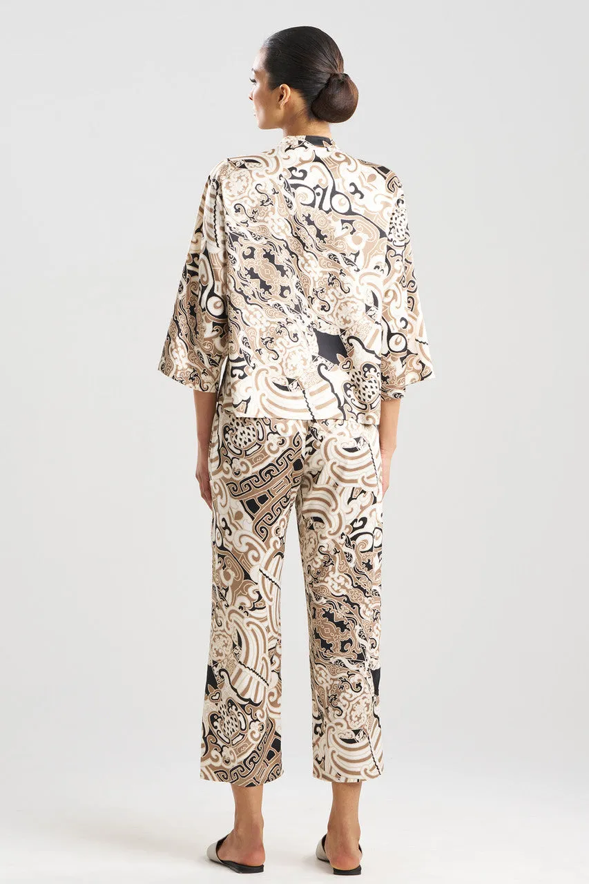 Kaleidoscope Satin Mandarin PJ sold by Natori product image thumbnail 2