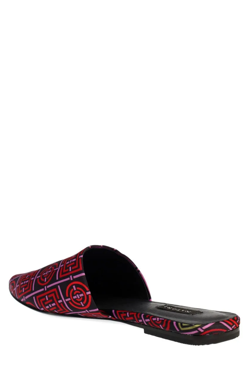Adore Infinity Satin Slide - red multi sold by Natori product image thumbnail 5