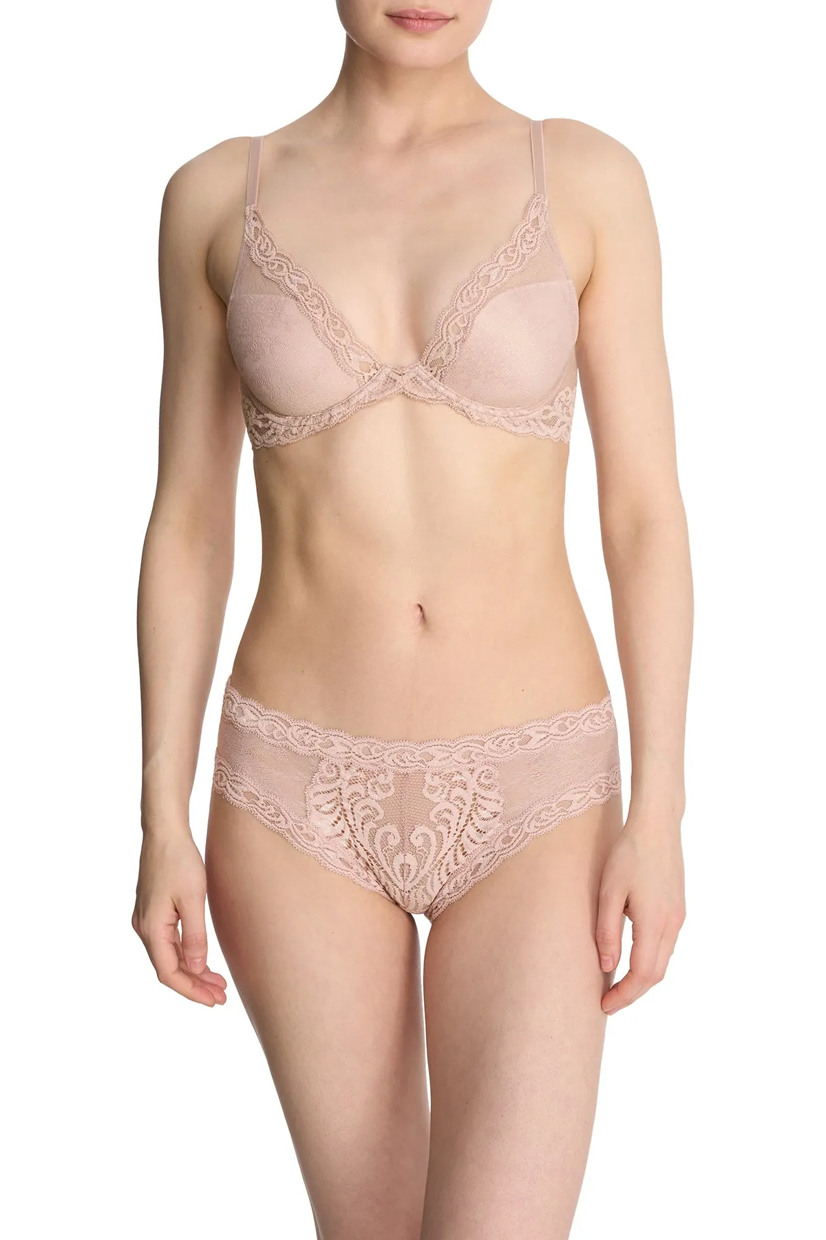 Feathers Plunge T-Shirt Bra sold by Natori product image thumbnail 5