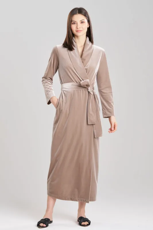 Natalie Velvet Robe sold by Natori