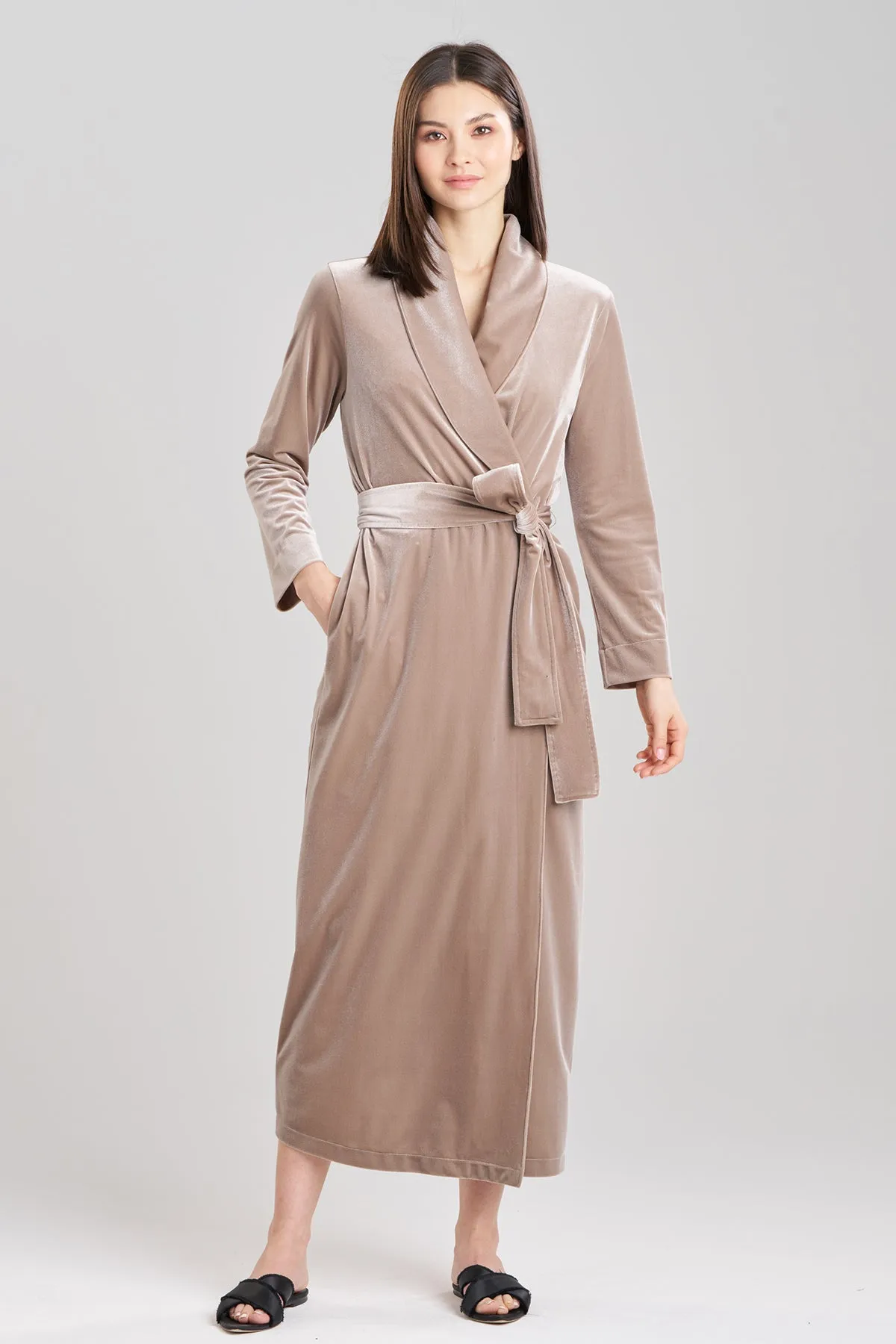 Natalie Velvet Robe sold by Natori