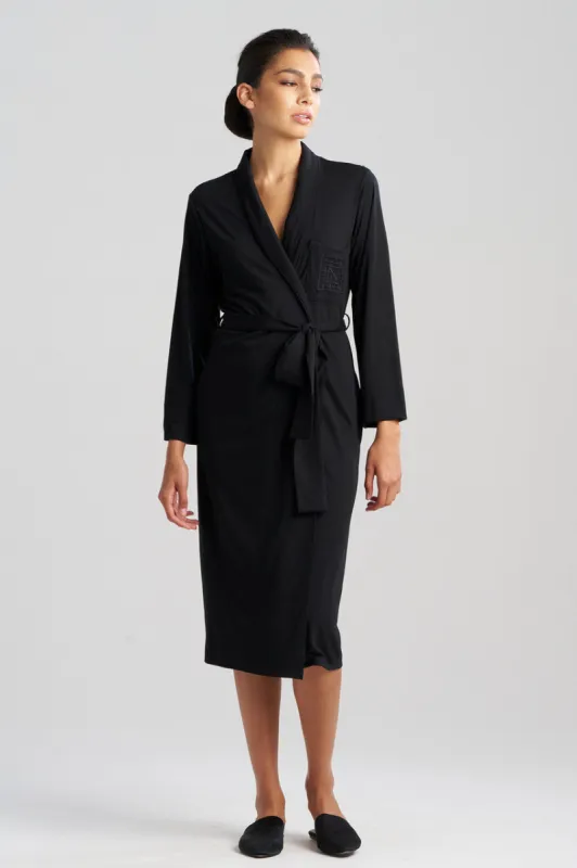 Shangri-La Embroidered TENCEL™ Robe made by Natori