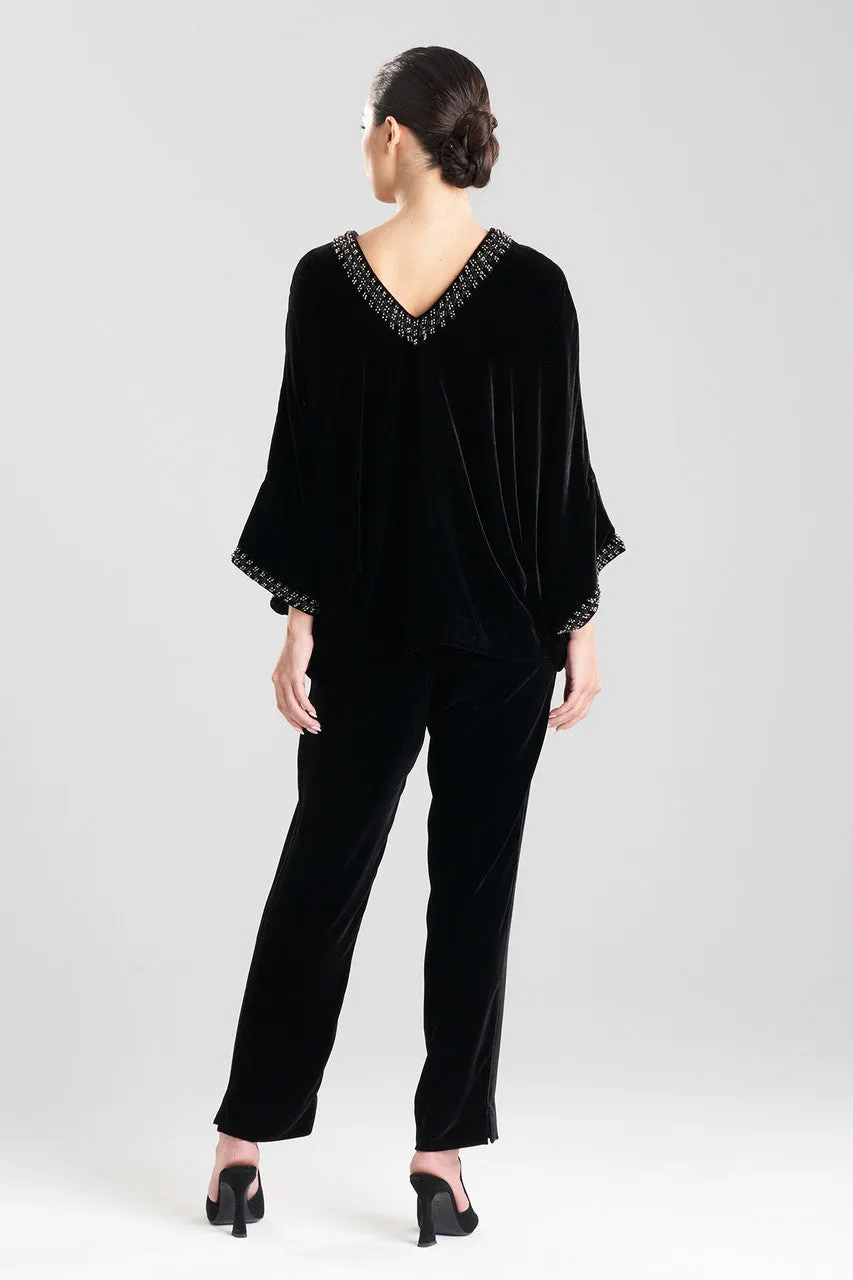 Velvet Kimono Embellished Top sold by Natori product image thumbnail 2